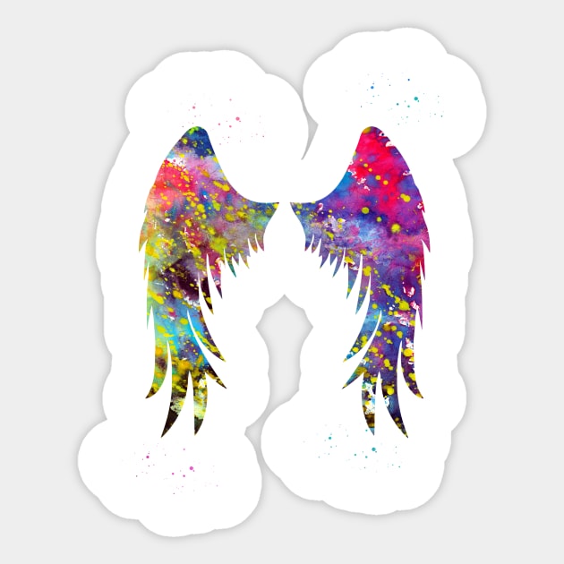 Angel Wings Sticker by erzebeth